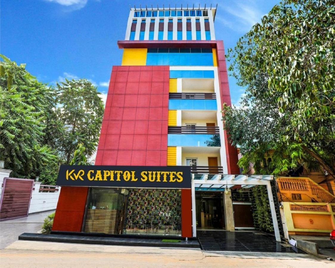 Kvr Capitol Suites Vijayawāda Exteriér fotografie